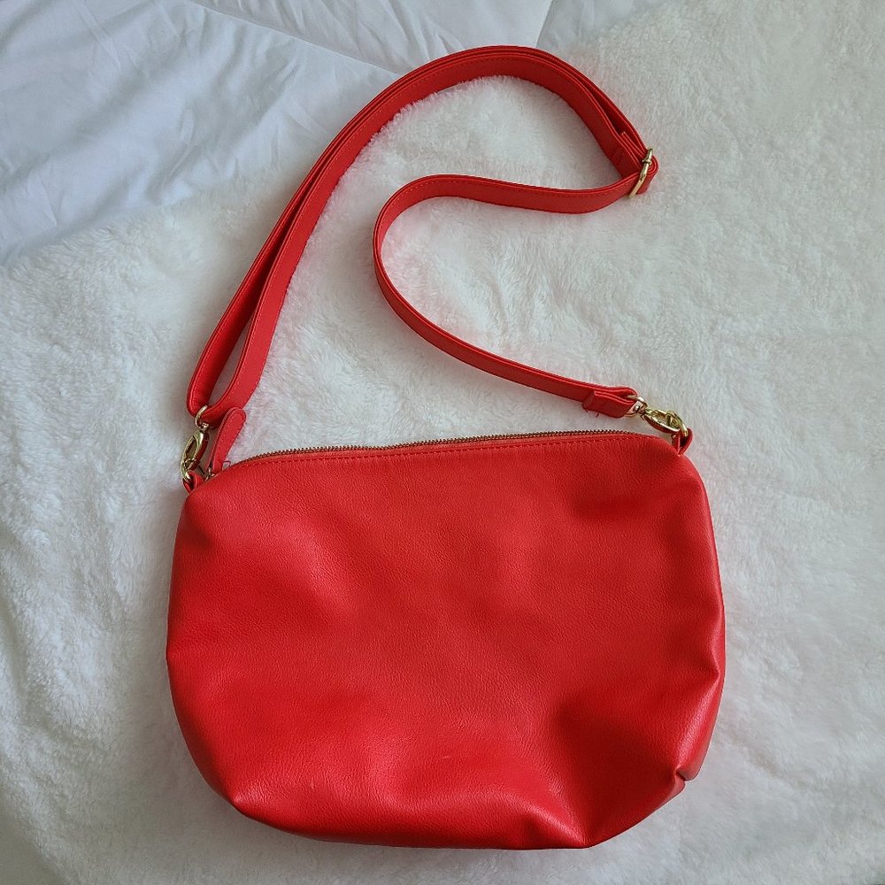 3/$30 Steve Madden coral shoulder bag